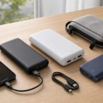 スマホと複数のモバイルバッテリーを比較するイメージ