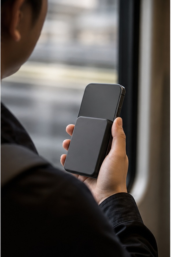 Anker MagGo Power Bank 10000mAh徹底ガイド|iPhone派が見るべき便利さと注意点 使用イメージ2