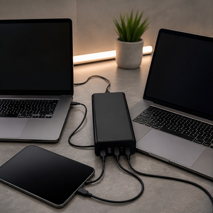Anker Prime Power Bank 26250mAh 300W徹底ガイド|ヘビーユーザー向け最上位級の選び方 使用イメージ1