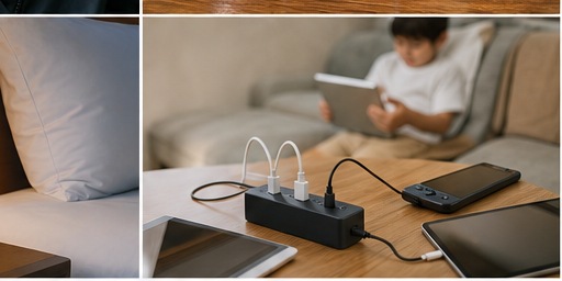 CIO充電ステーション2026｜自宅デスクとホテルで使える配線術 画像3