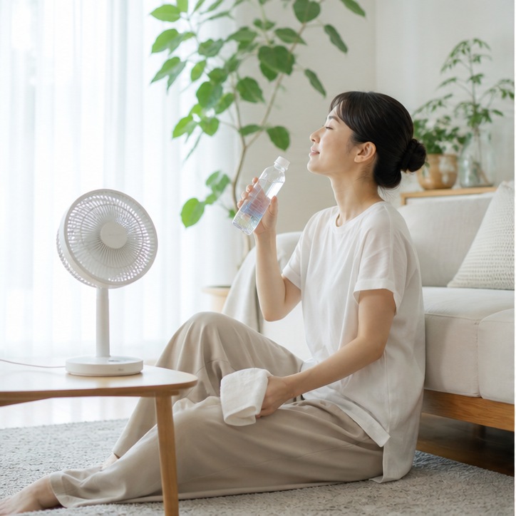 熱中症対策2026｜家・通勤・睡眠で崩れやすい夏の体調を守る準備