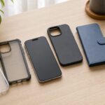 iPhoneケースをタイプ別に並べたイメージ