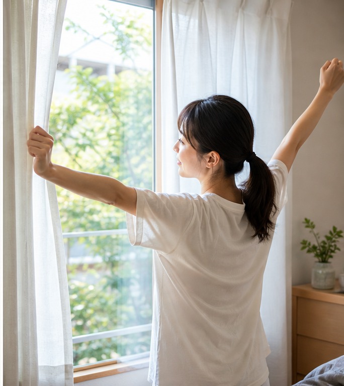 夏の睡眠不足対策2026|熱帯夜・寝汗・だるさを減らす寝室づくり 画像3